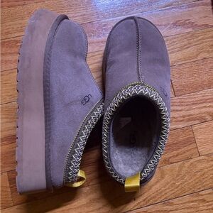 UGG Women's Green Suede Slippers